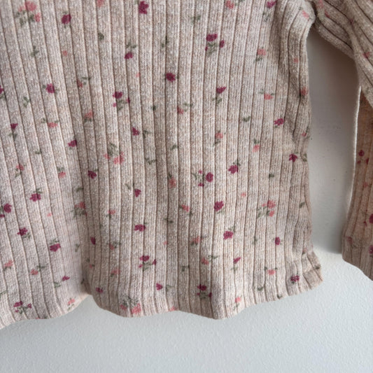 Soft Ribbed Floral Shirt (12-18M)