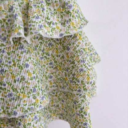 White Floral Print Skirt (9Y)