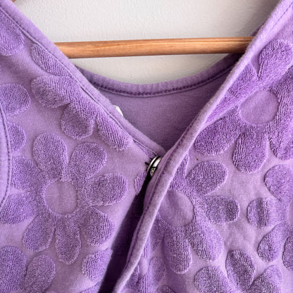 Terry Purple Romper (5Y)
