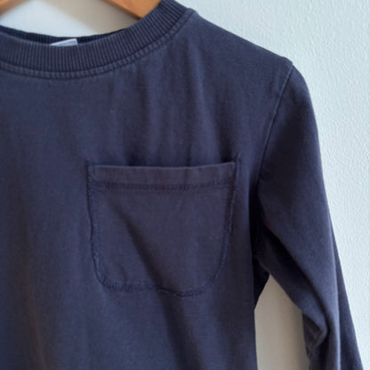 Dark Blue Long Sleeve Shirt (2T)