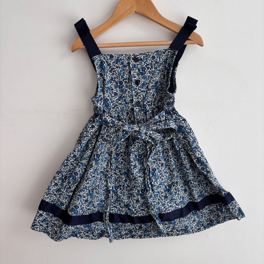 Blue Floral Dress (5Y)