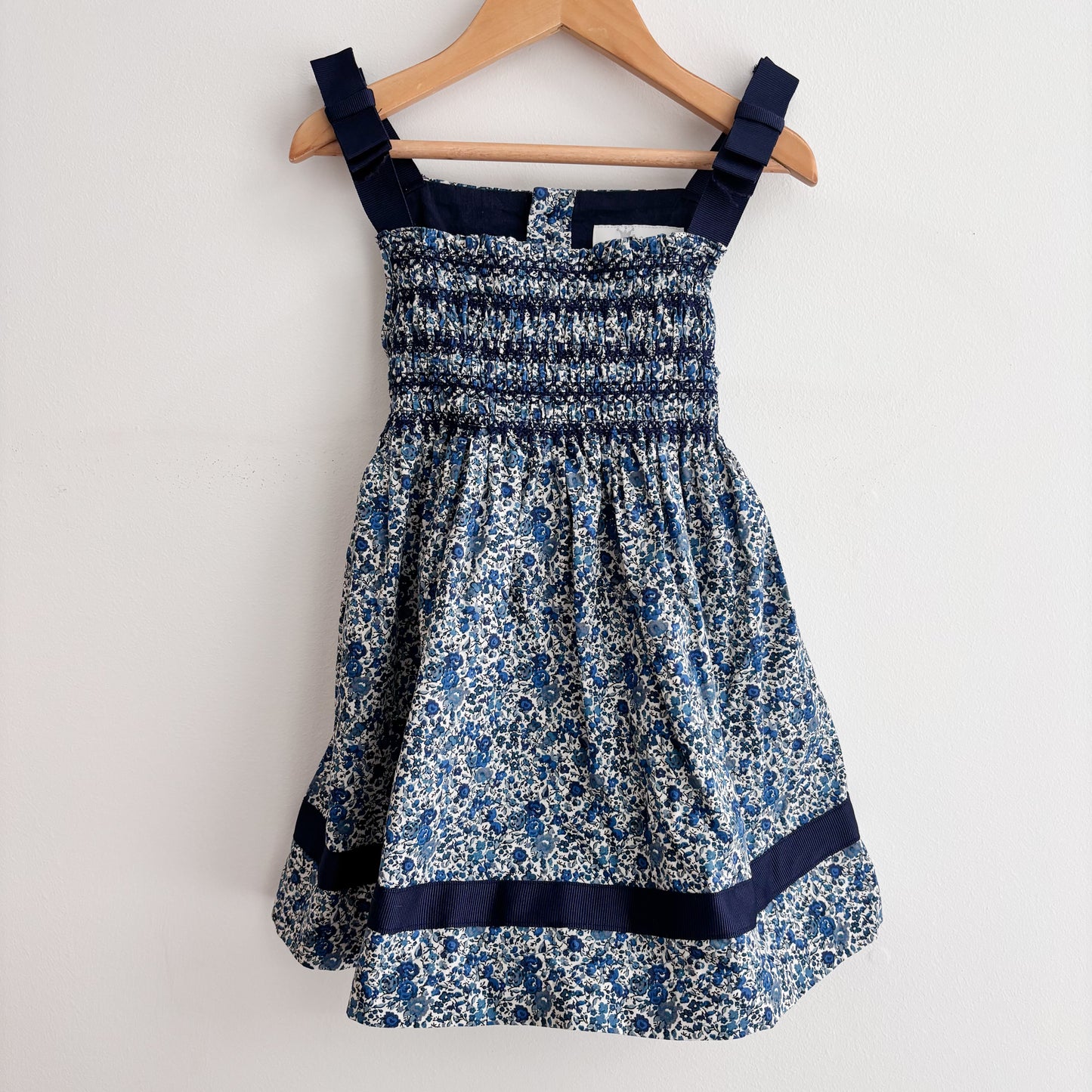 Blue Floral Dress (5Y)