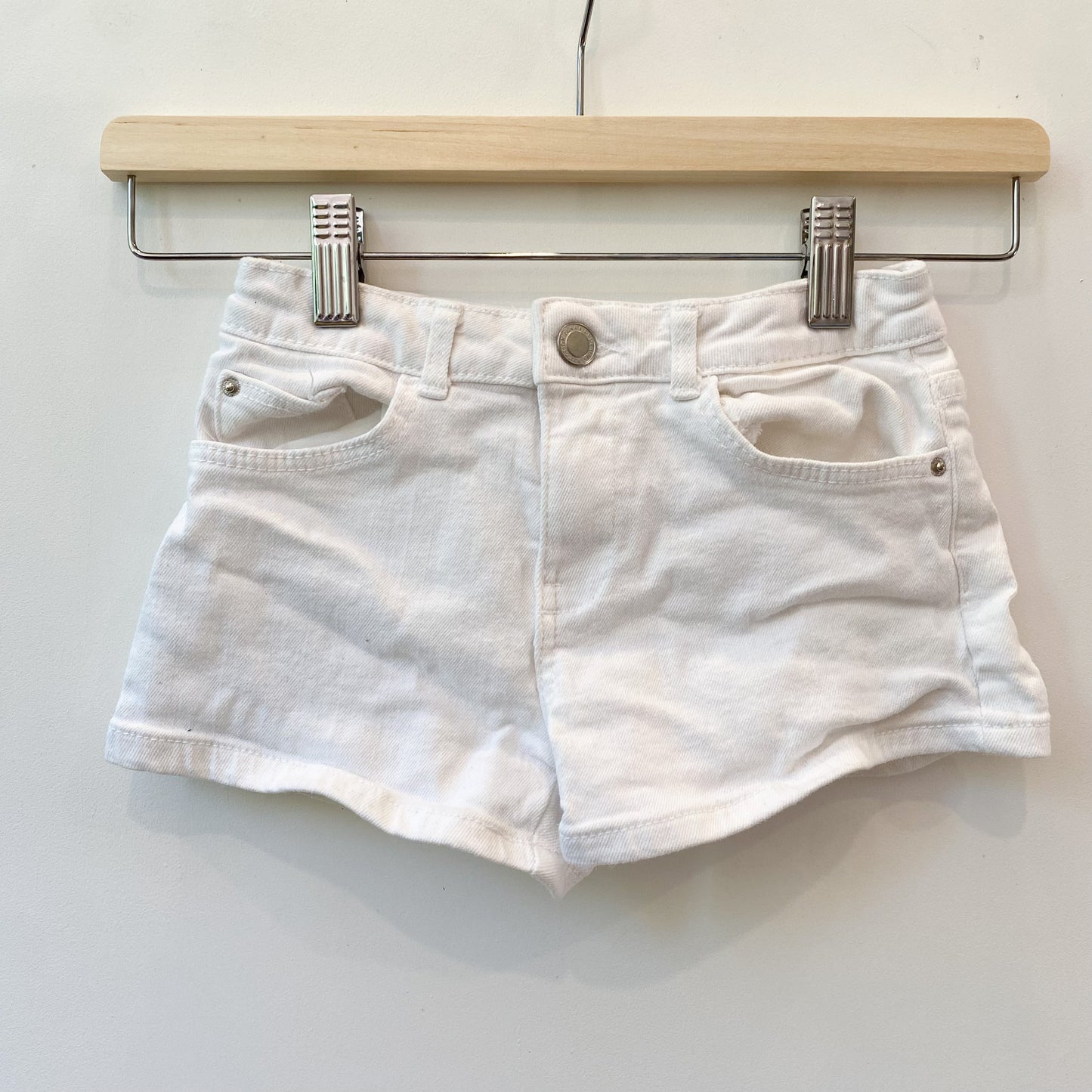 White Denim Shorts (7Y)