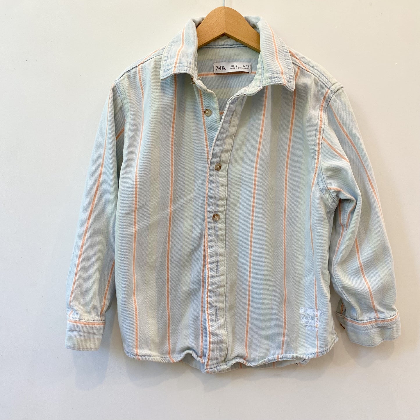 Striped Denim Shirt (7Y)