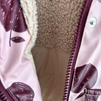Insulated Apple Rain Coat (3-4Y)