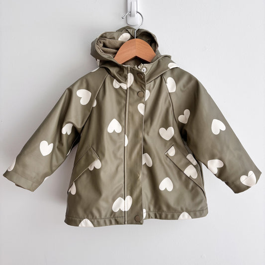Fleece Lined Rain Jacket (12-18M)