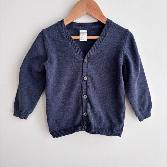 Navy Blue Cardigan (1.5-2Y)