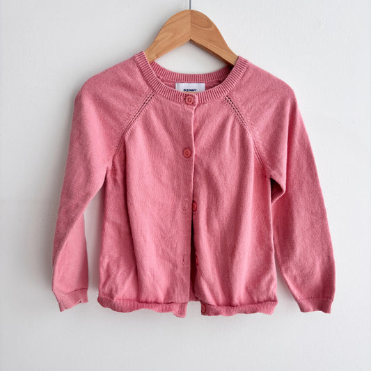 Pink Cardigan (4T)