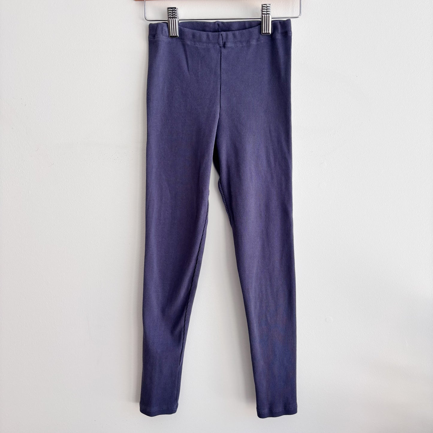Ribbed Blue Leggings (8-9Y)