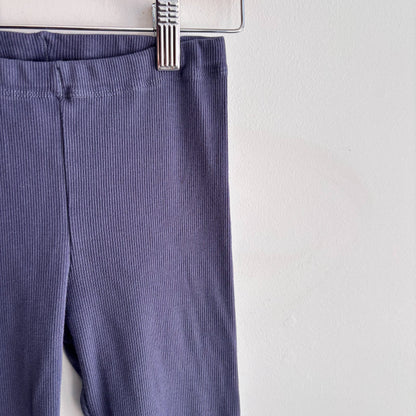 Ribbed Blue Leggings (8-9Y)