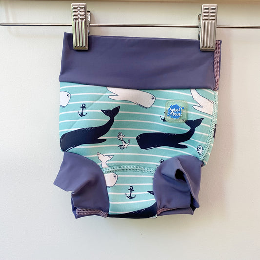 Whale Swim Diaper (3-6M)