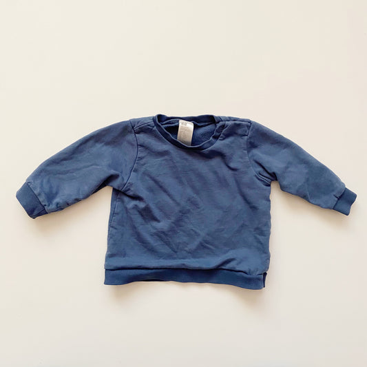 Blue Crewneck Sweatshirt (6-9M)