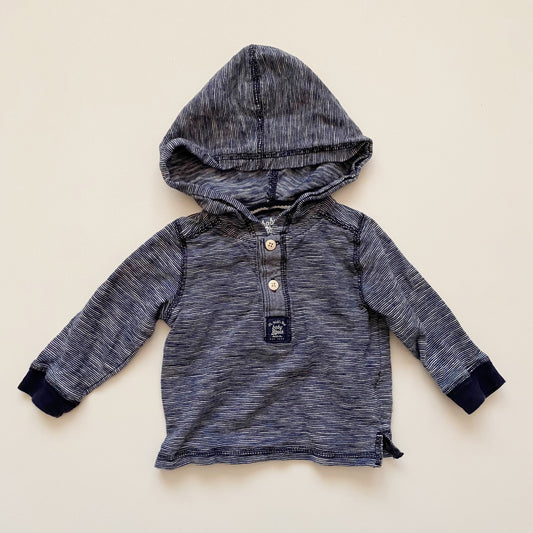 Hooded Long Sleeve Shirt (6-12M)