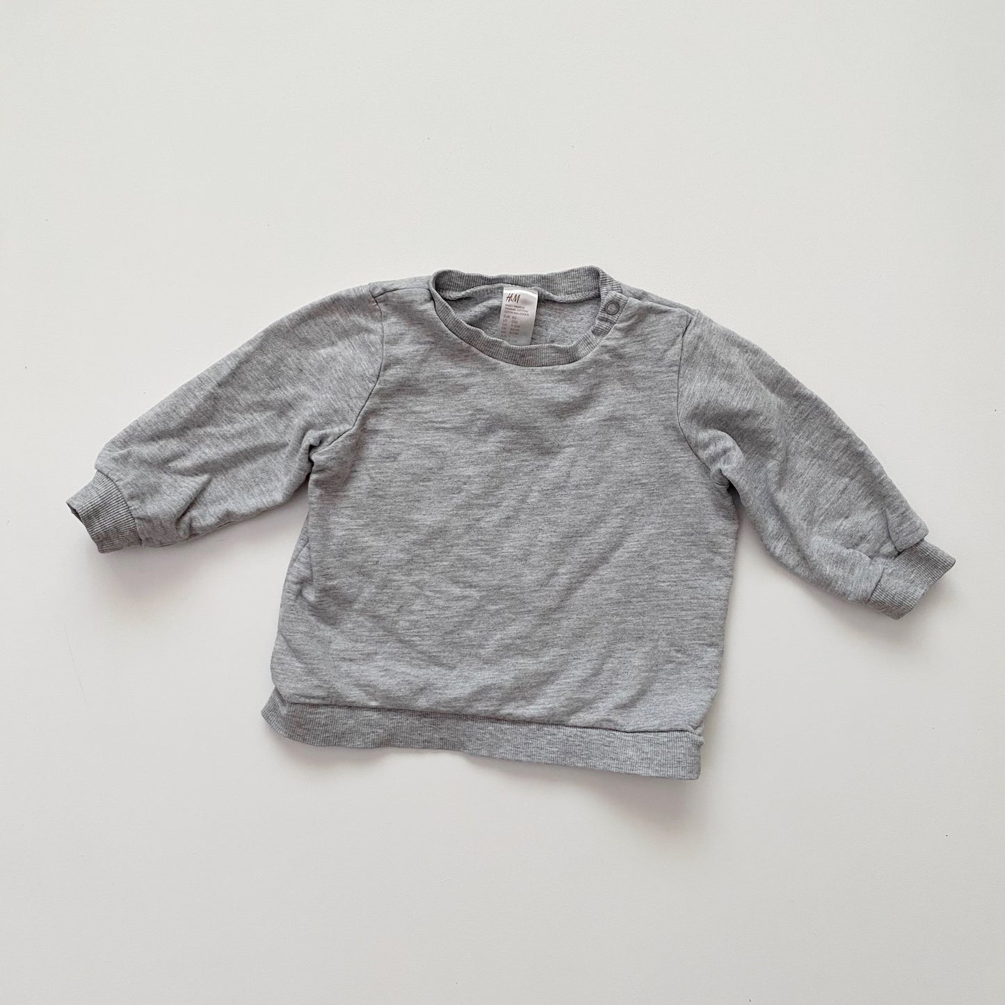 Grey Crewneck Sweatshirt (9-12M)